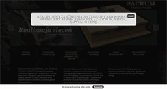 Desktop Screenshot of nagrobki-warszawa.pl